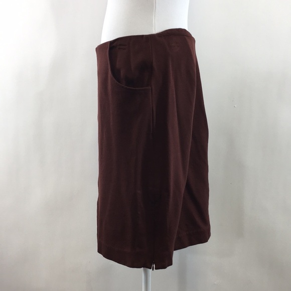 CAbi Burgundy Currant Boss Pencil Skirt Womens 10 Fall 2018 - Picture 4 of 12